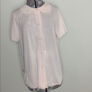 Vintage Pink Pajama or House Top medium